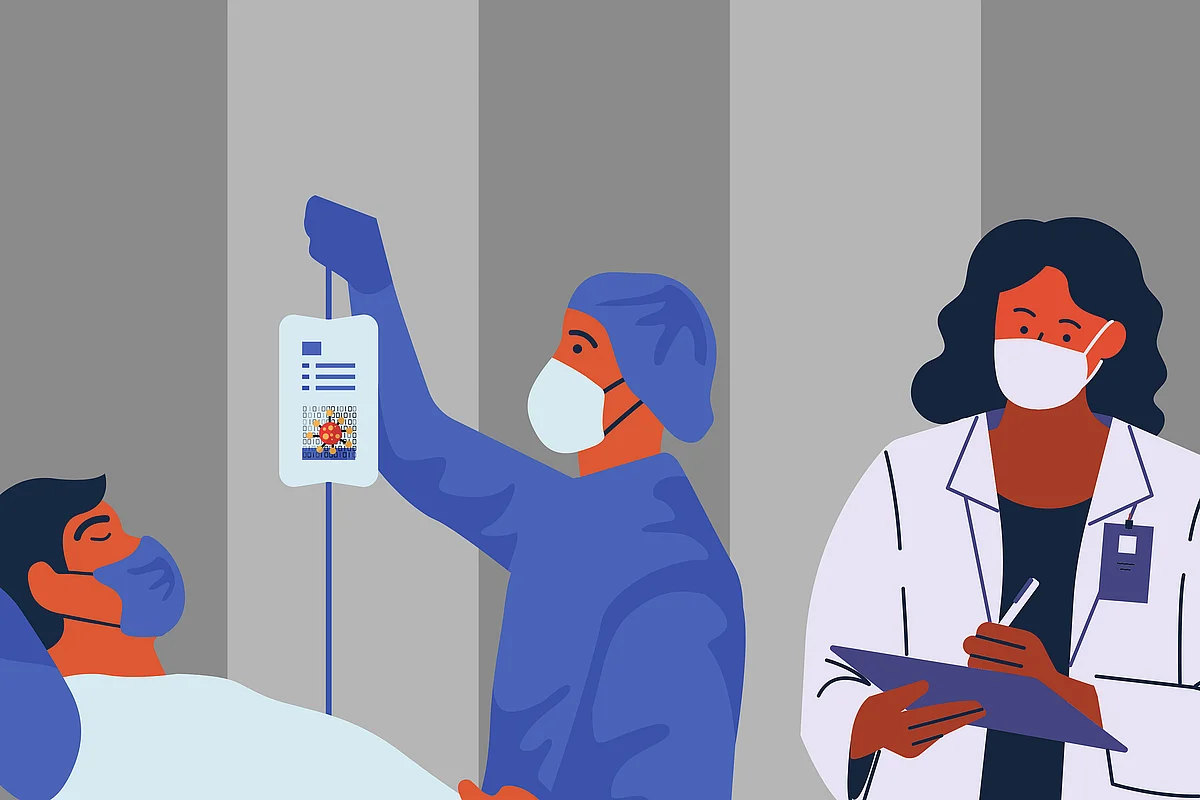 Hospitalization/ Representation Image