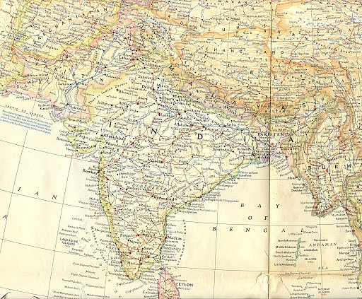 இந்திய வரைபடம்