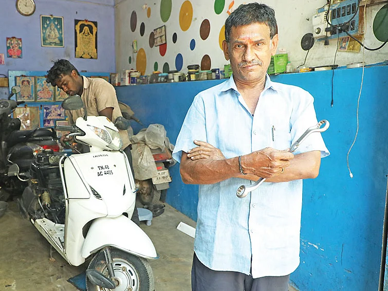 ”ஸ்பானர் பிடிக்காத வாழ்க்கை எனக்குப் பிடிக்காது!”