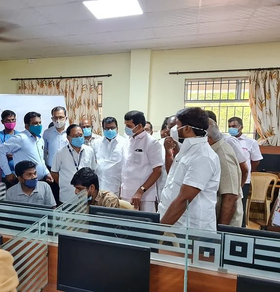 செந்தில் பாலாஜி ஆய்வு