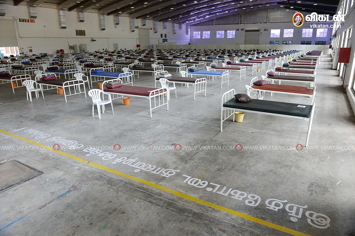 கொரோனா சிகிச்சை முகாம்