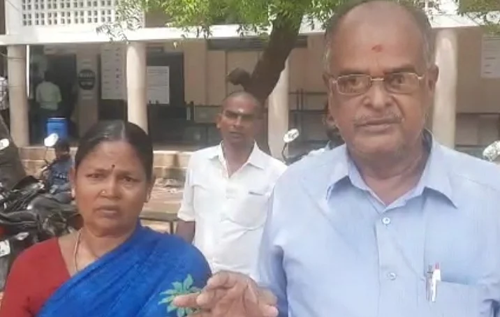 கள்ள ஓட்டால் பாதிக்கப்பட்ட பெண்