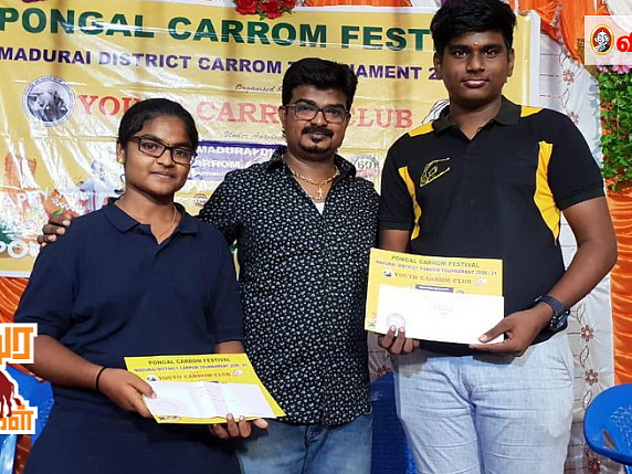 மதுர மக்கள்: பகல்ல கேரம் மாஸ்டர், ராத்திரில மார்க்கெட்ல அக்கவுன்ட்டன்ட்... கோச் ஆறுமுகத்தின் கதை!