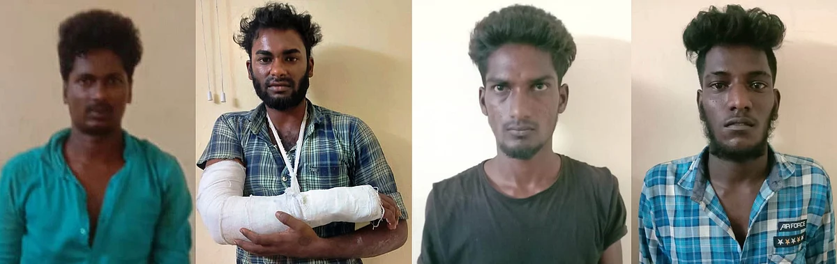 கைதுசெய்யப்பட்ட போதை ஆசாமிகள்