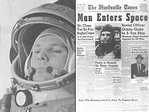 First man in space