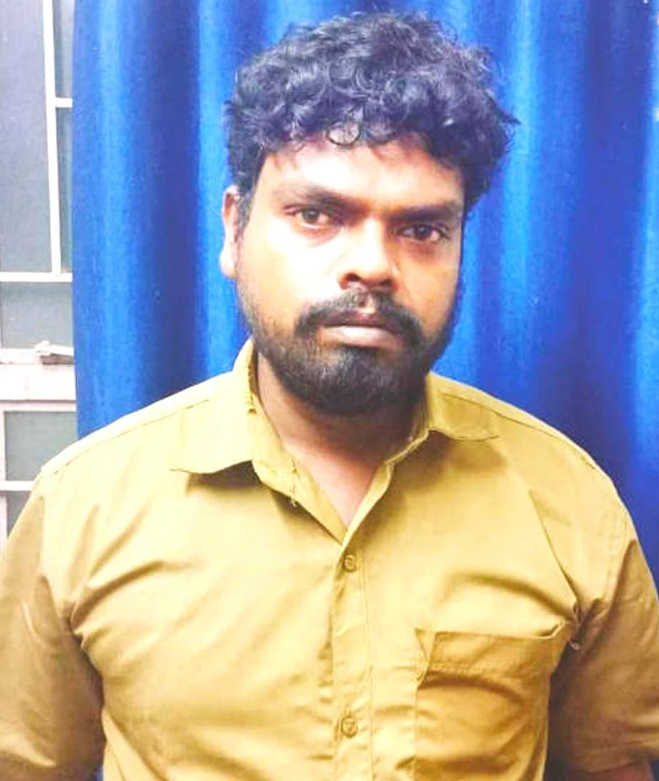 கைதுசெய்யப்பட்ட குமார்