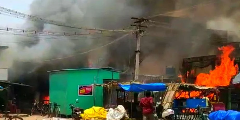 கோர விபத்து காட்சி
