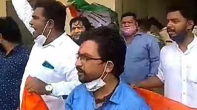 காங்கிரஸ் தொண்டர்கள்