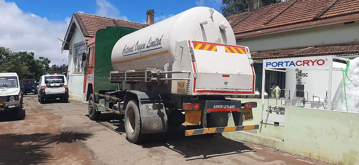 Oxygen tanker