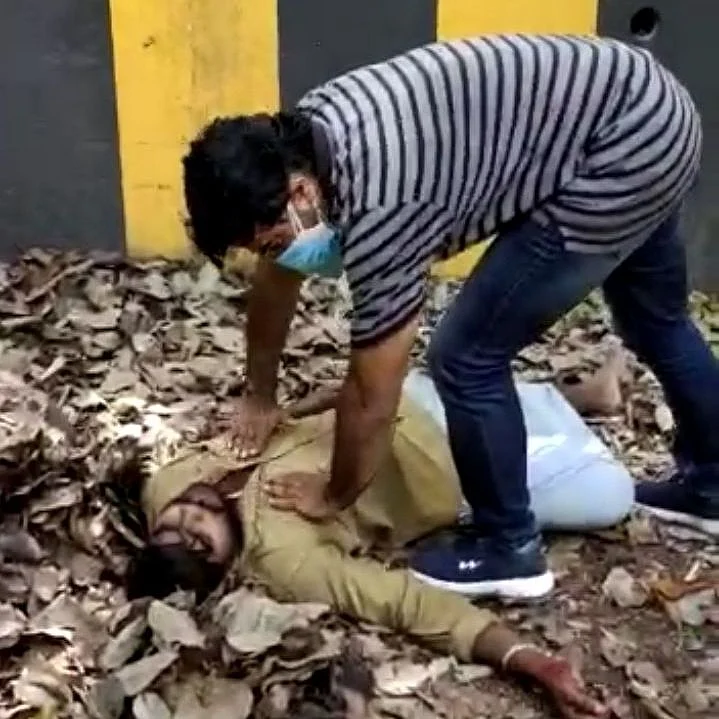 விபத்தில் உயிர் பிழைத்த ஓட்டுநர்