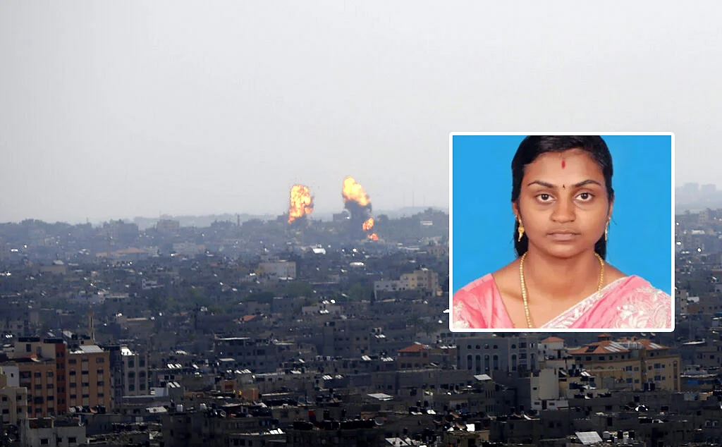 இஸ்ரேல்-பாலஸ்தீன மோதல்: கணவருடன் வீடியோ கால்... ஏவுகணைத் தாக்குதலில் கேரளப் பெண் பலி!-நடந்தது என்ன?
