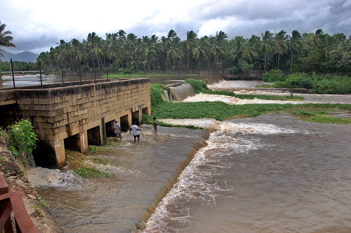 கன்னியாகுமரியில் பெய்துவரும் கனமழை