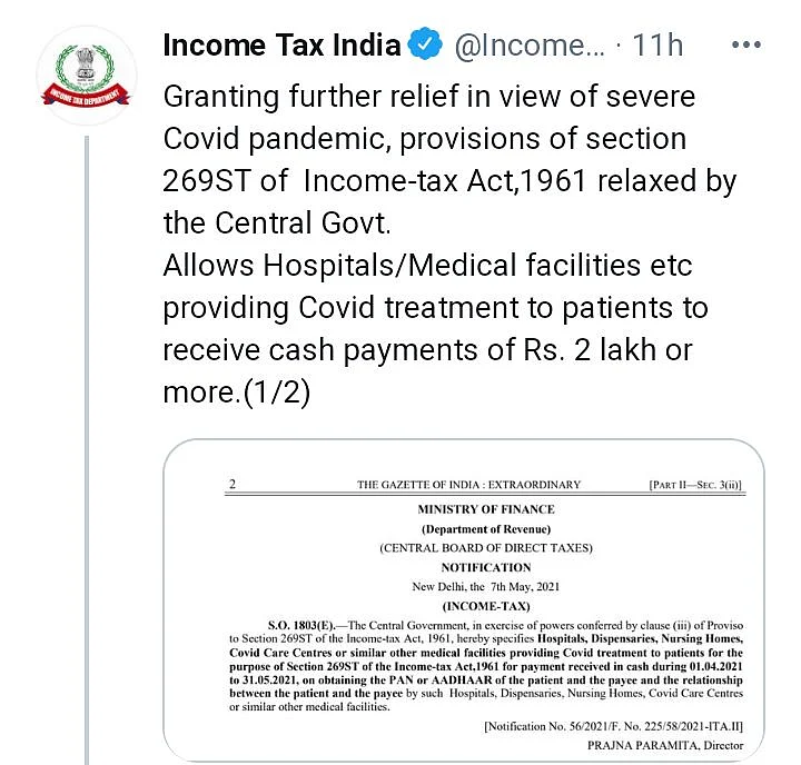income tax notice