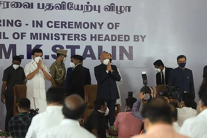 ஸ்டாலின் பதவியேற்பு