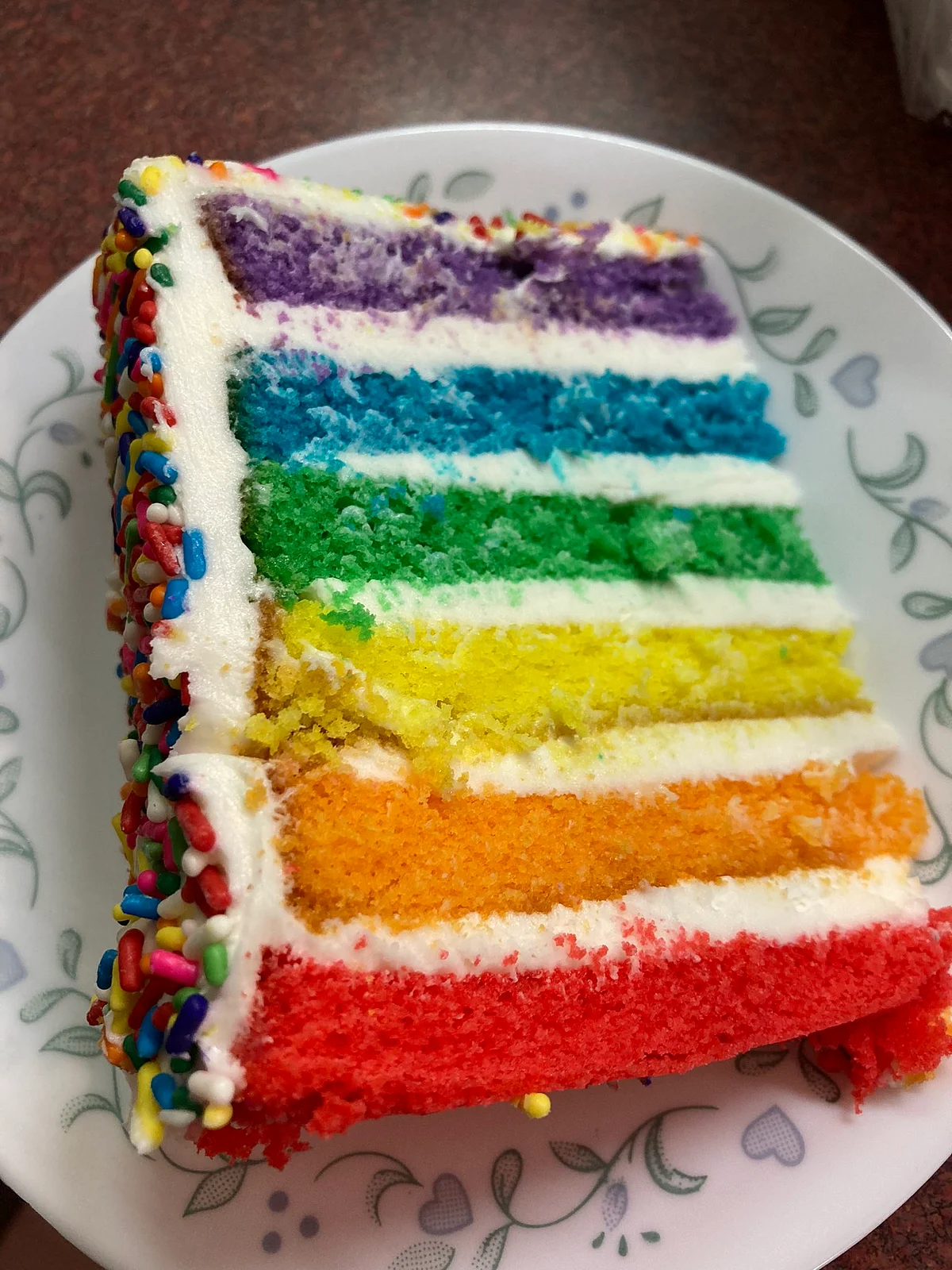 rainbow cake