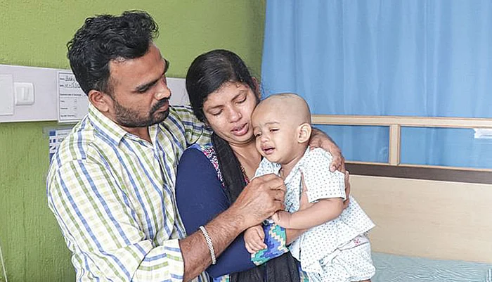 பிஞ்சுக் குழந்தைக்கு கேன்சர்; உயிர்ப்பிச்சை கேட்கும் தாய்.