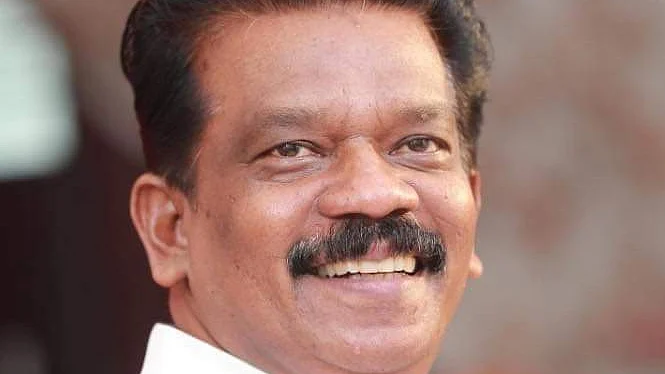 கேரள இந்து சமய அறநிலையத்துறை அமைச்சர் ராதாகிருஷ்ணன்