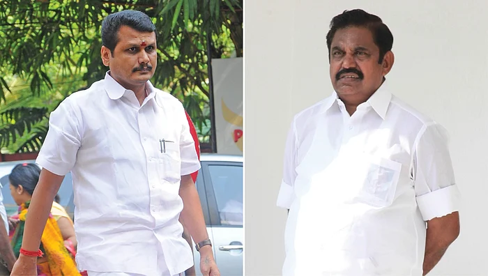 எடப்பாடி பழனிசாமி, செந்தில் பாலாஜி