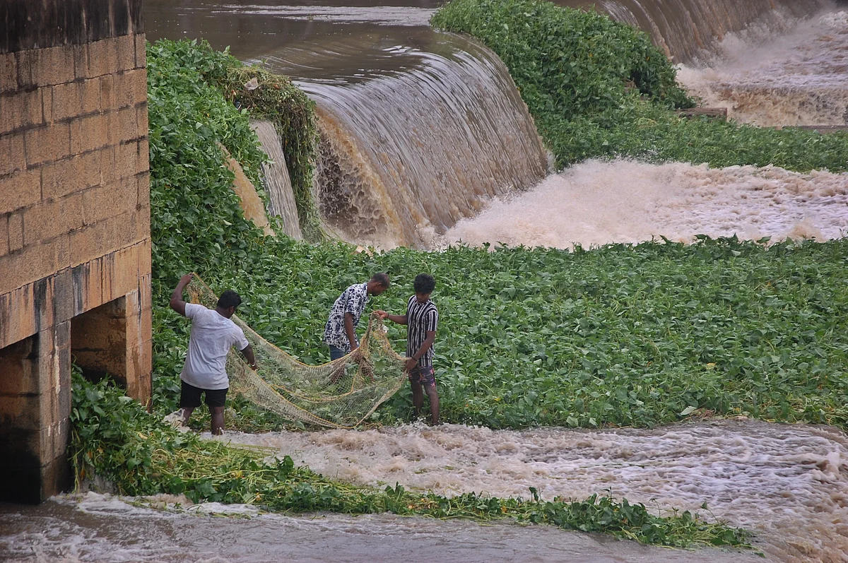 கன்னியாகுமரியில் பெய்துவரும் கனமழை