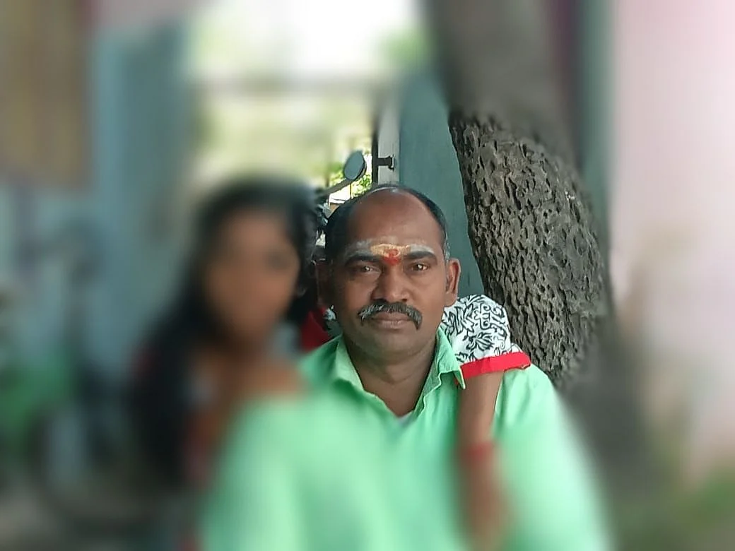 மகளுடன்