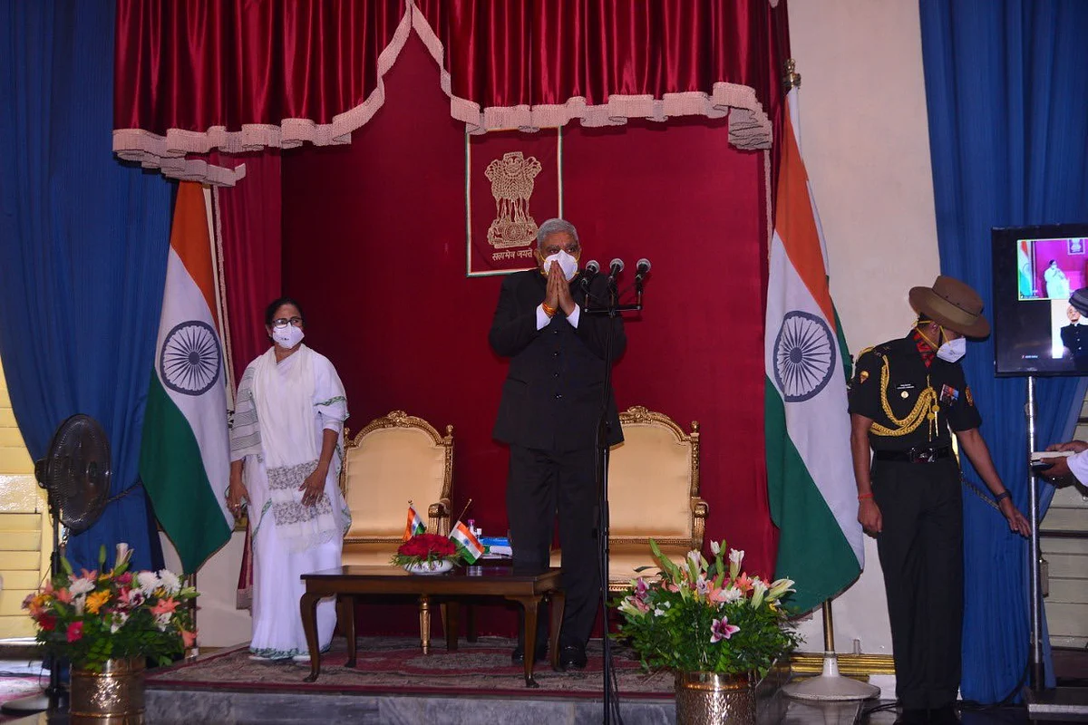 மம்தா பானர்ஜி- ஜகதீப் தன்கர்