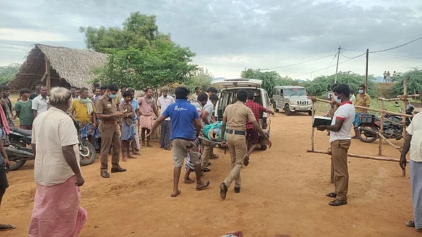 கணேசன் உடலைக் கைப்பற்றிய போலீஸார்