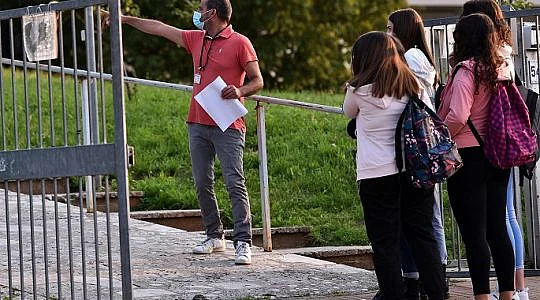 Italy school students