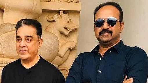 கமல்ஹாசனுடன் டிவி மகேந்திரன்