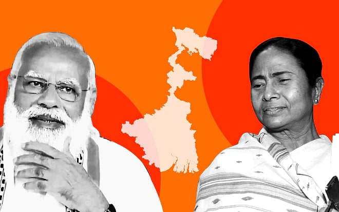 "மோடி காலில் விழவும் தயார்'' - 'தலைமைச் செயலாளர்' விவகாரத்தில் மத்திய அரசை ஒருகை பார்க்கும் மம்தா!