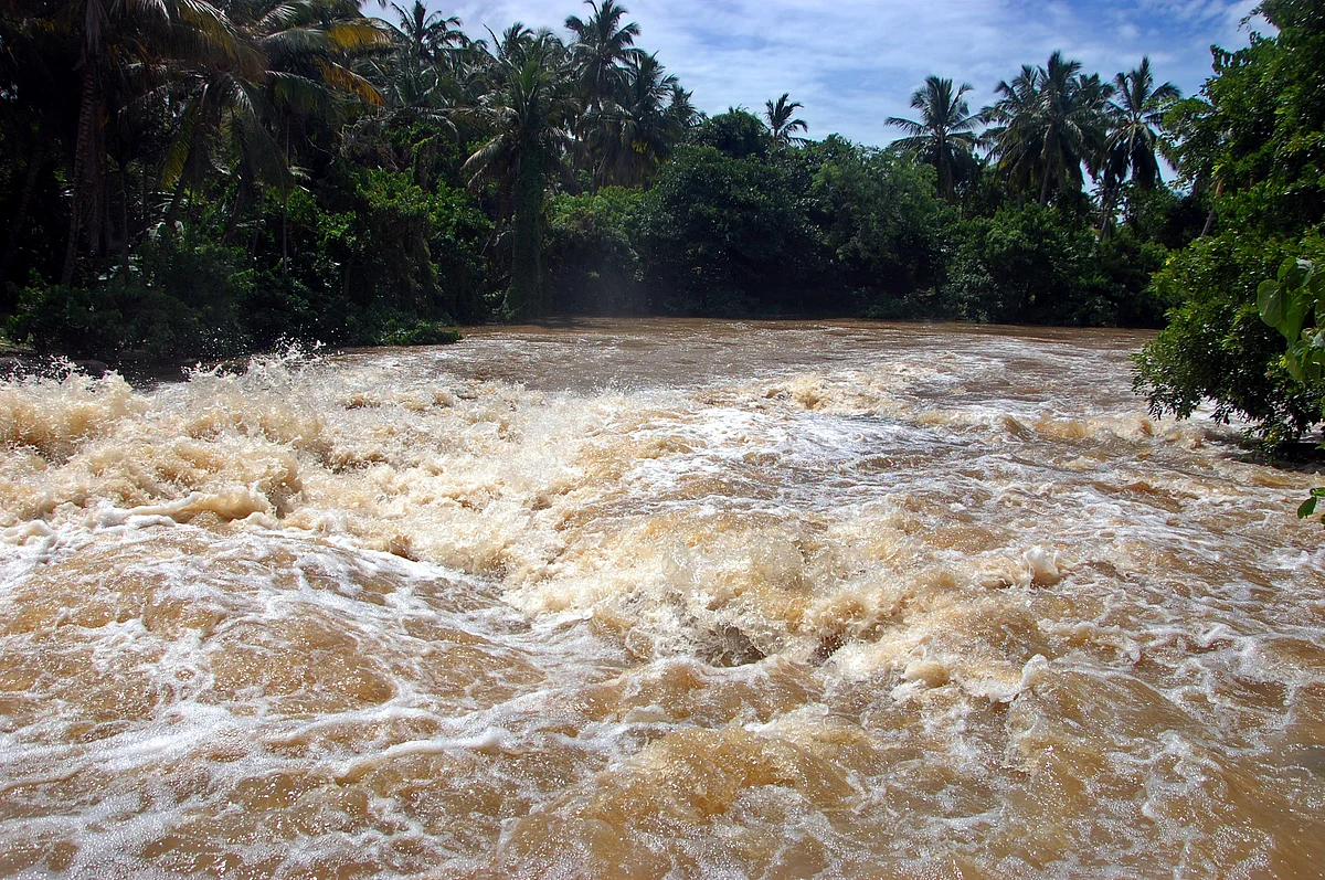 கன்னியாகுமரியில் பெய்துவரும் கனமழை