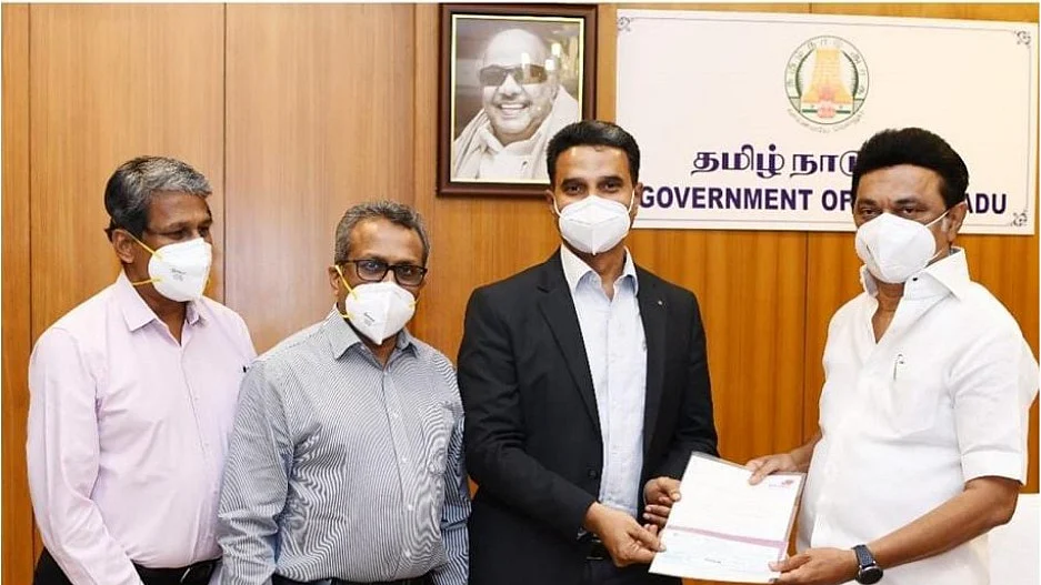 காவேரி மருத்துவமனைகள் குழுமம் நிதியுதவி