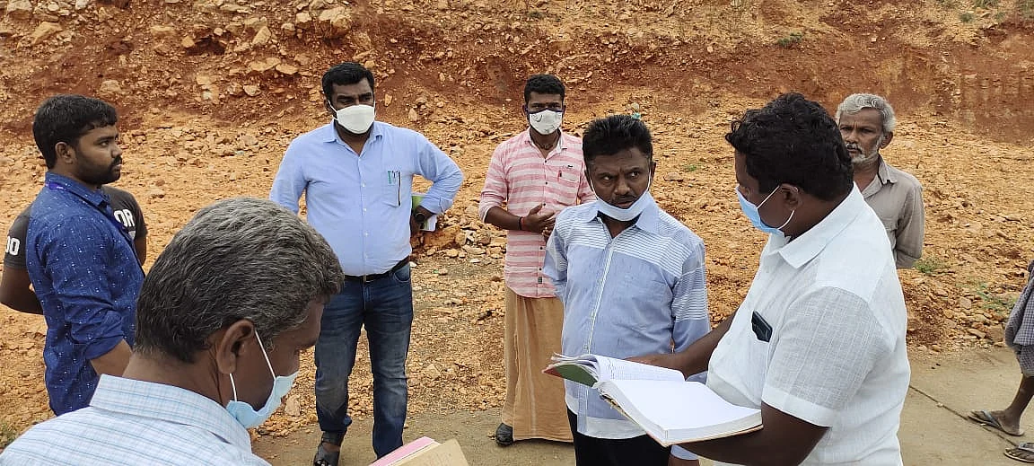 அதிகாரிகள் ஆய்வு