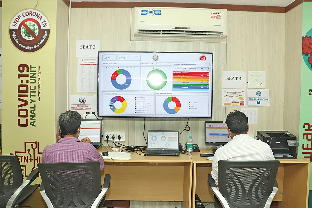 காத்திருக்கும் களம்... இது வைரஸுக்கு எதிரான வார் ரூம்!