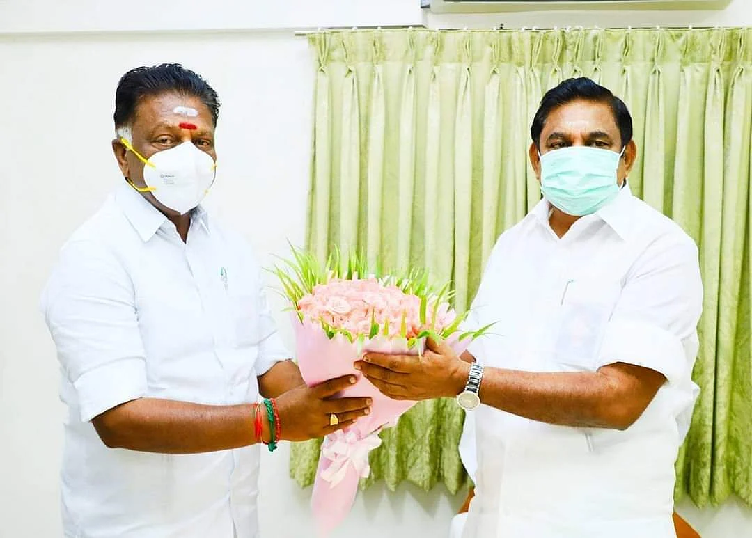 பழனிசாமிக்கு வாழ்த்து கூறிய பன்னீர்செல்வம்