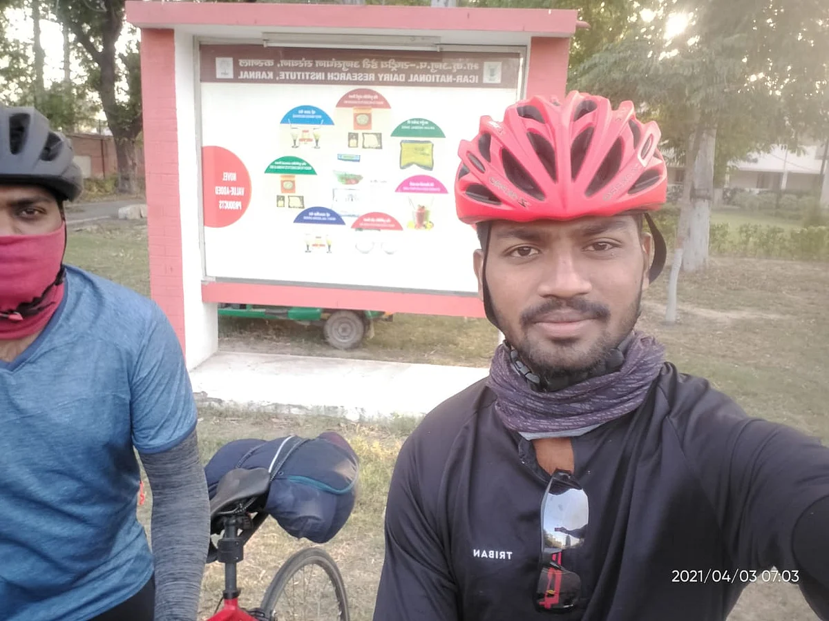 காஷ்மீர் டு கன்னியாகுமரி சைக்கிள் பயணம்