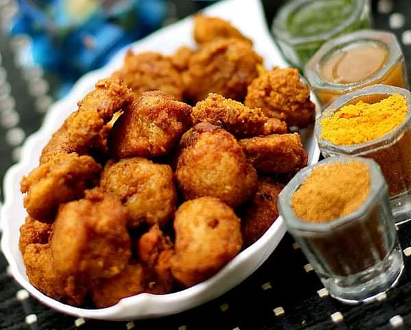 சோயா சங்க்ஸ் பக்கோடா