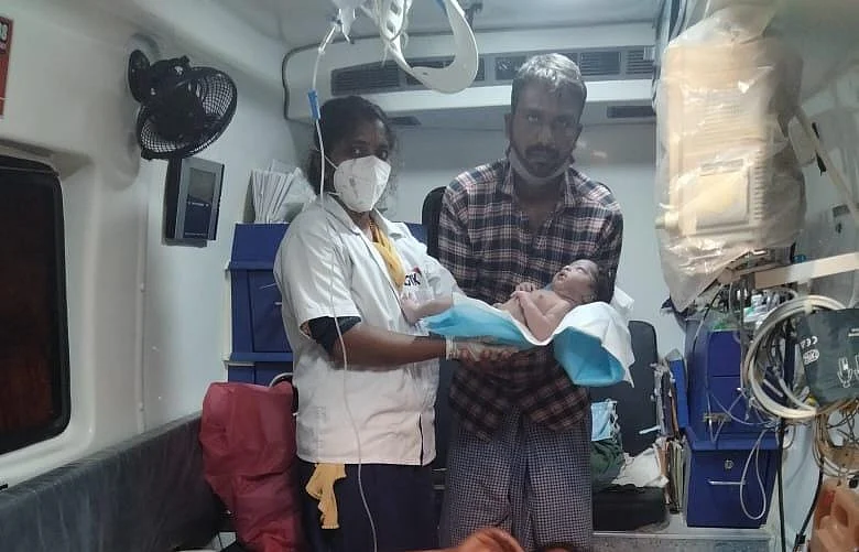 108 ஆம்புலன்ஸில் பிரசவம்