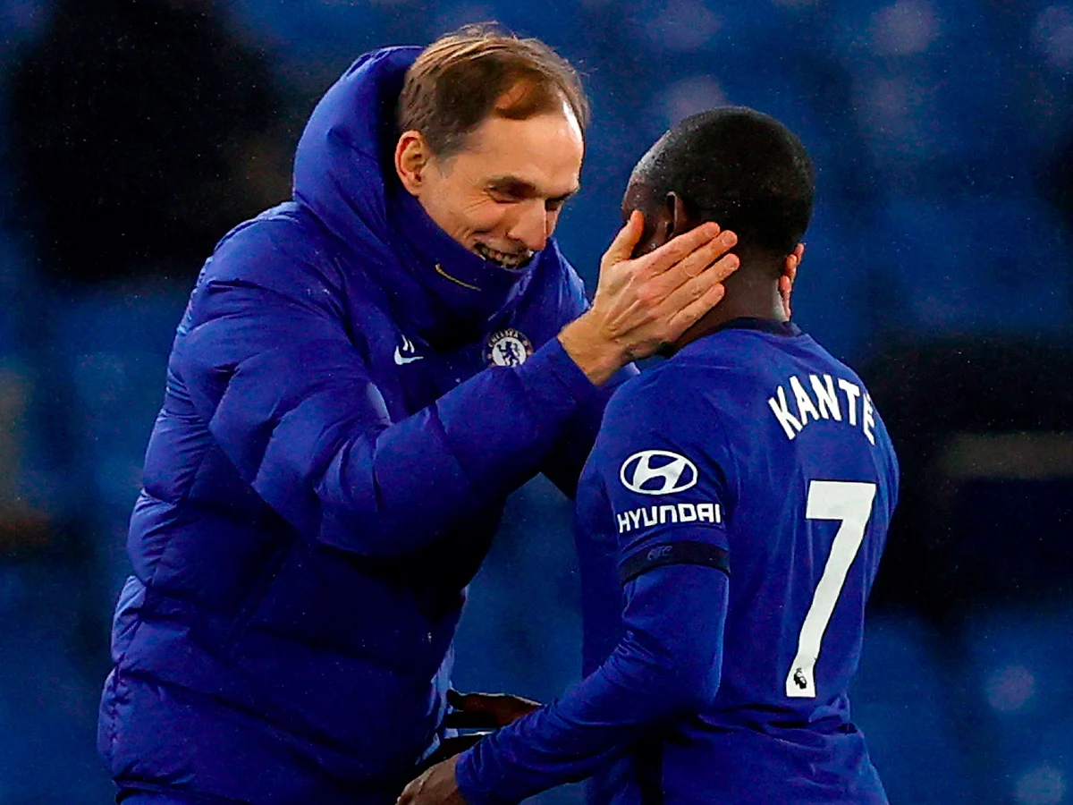 Thomas Tuchel & N'golo Kante