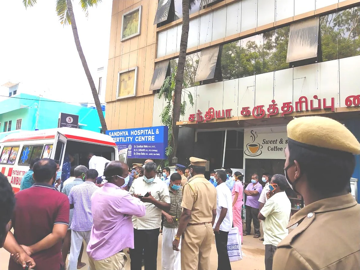 வேலூர்:செயற்கை கருத்தரிப்பு; பிரசவத்தில் தாய் சேய் மரணம், அலட்சியம் என குடும்பத்தினர் குற்றச்சாட்டு