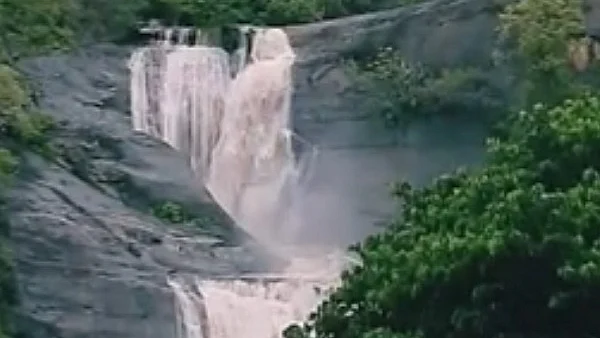 மெயின் அருவியில் வெள்ளப் பெருக்கு