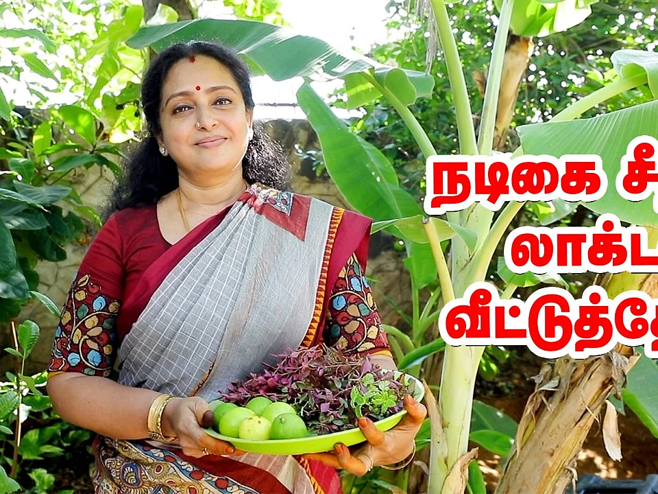 Actress Seetha Home Garden