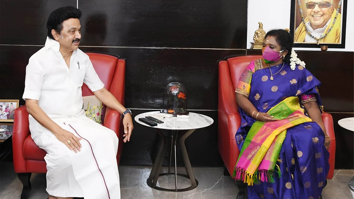 ஸ்டாலின் - தமிழிசை
