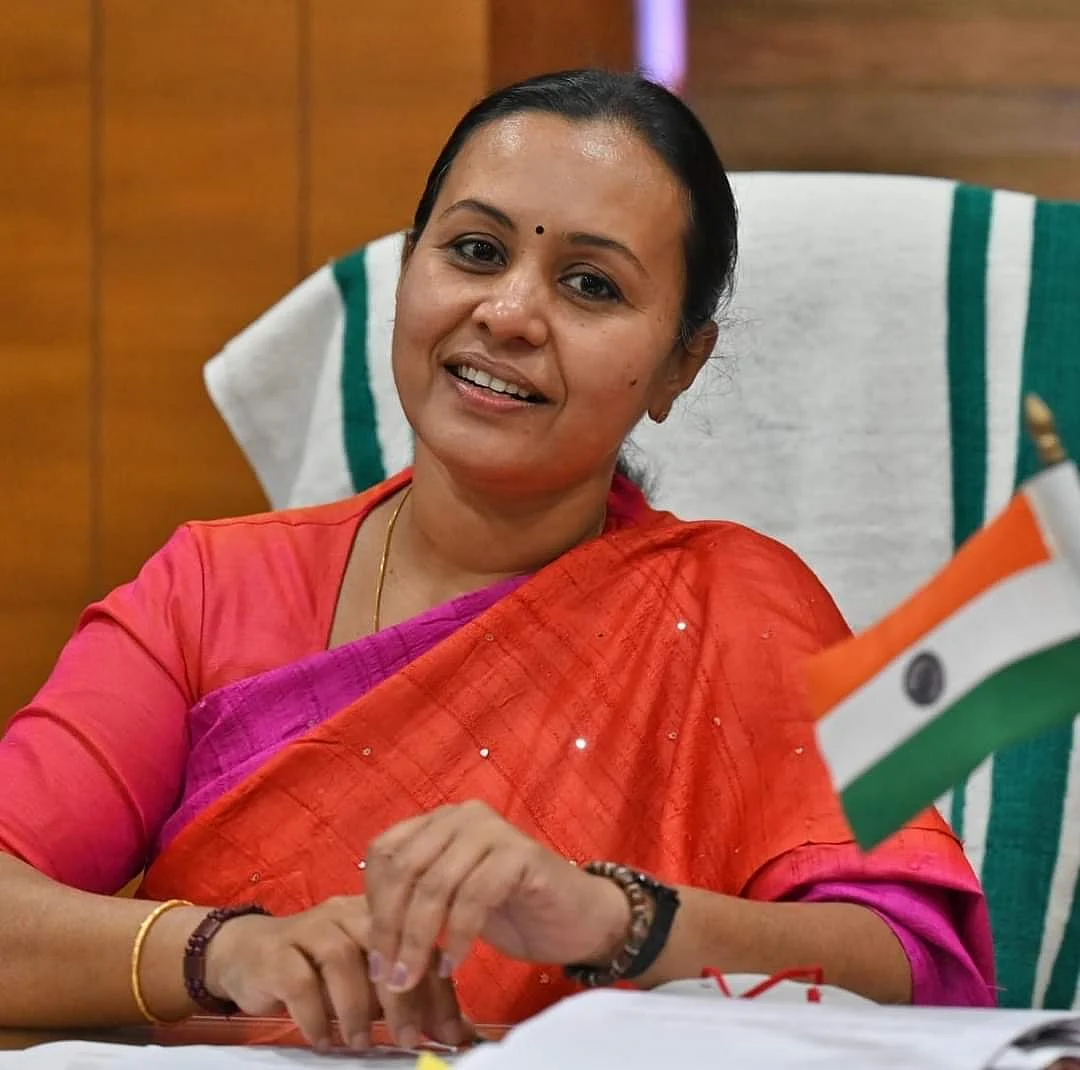 கேரள சுகாதாரத்துறை அமைச்சர் வீணா ஜார்ஜ்