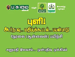 பசுமை பரப்பிய மரம் வளர்ப்புப் பயிற்சிகள்..!
