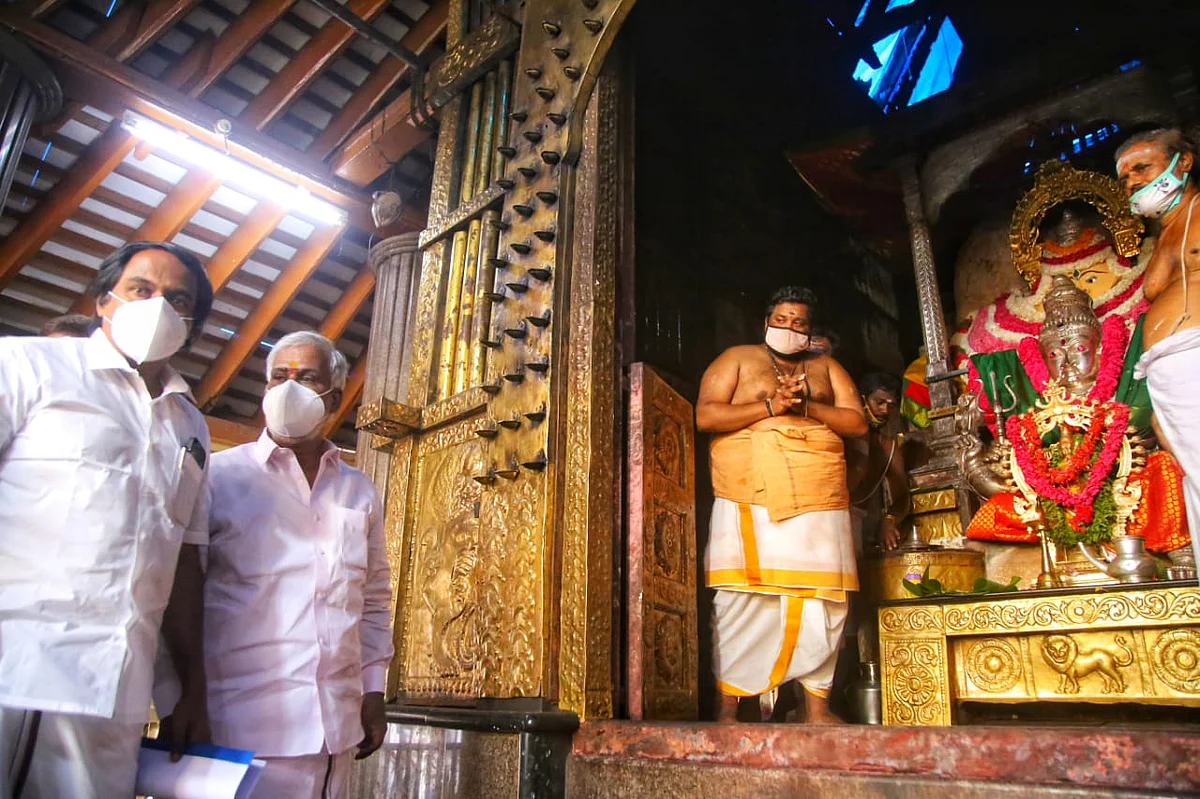 அமைச்சர்கள் சேகர்பாபு, மனோதங்கராஜ் ஆய்வு