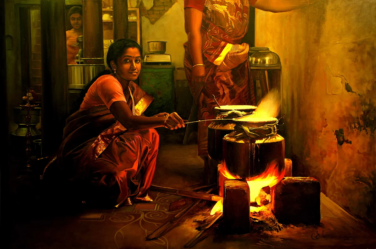 தத்ரூப ஓவியங்களின் அரசன் இளையராஜா மரணம்… சிறு அலட்சியத்தால் மாபெரும் கலைஞனை இழந்துவிட்டோம்! | world renown artist Elayaraja Swaminathan died due to covid 10 இளையராஜாவின் ஓவியம்
