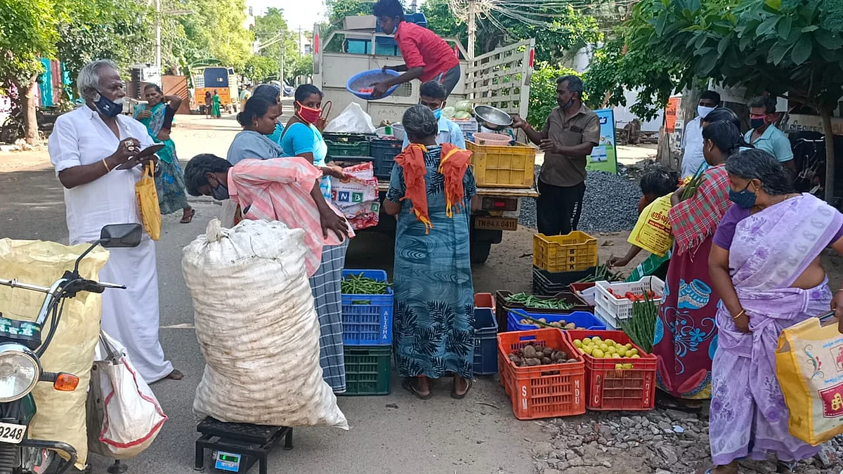 காய்கறிகள் விற்பனை