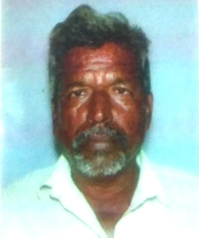 உயிரிழந்த காசிநாதனின் தந்தை சுப்பிரமணியன்