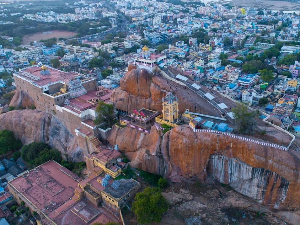 திருச்சி: கிடப்பில் மலைக்கோட்டை ரோப் கார்; அமைச்சர் சேகர் பாபு நேரில் ஆய்வு! - நிறைவேற்றுமா திமுக?