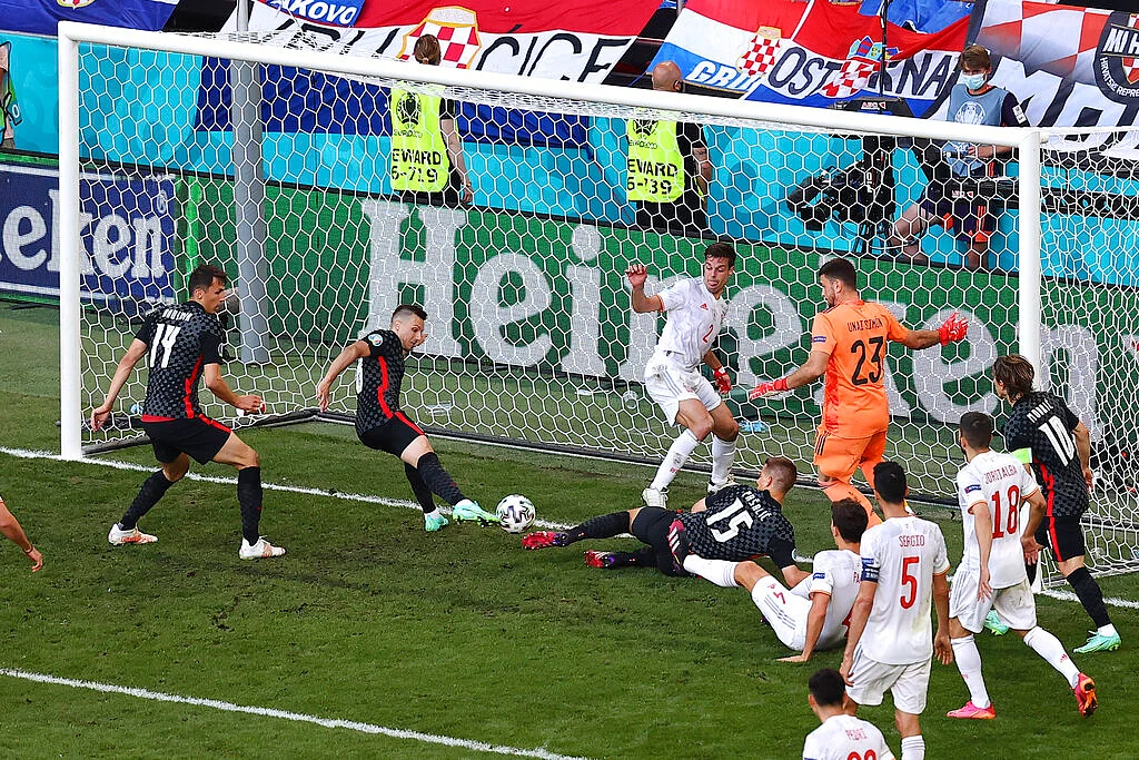 Croatia came back alive with the help of Goal Line Technology